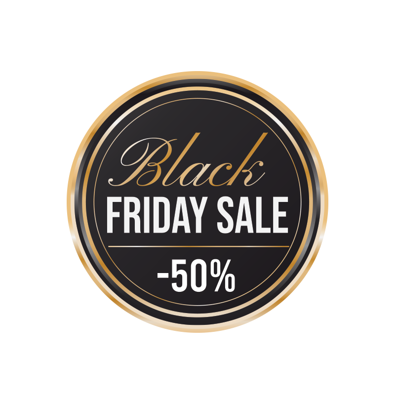 Black Friday Sale -50%