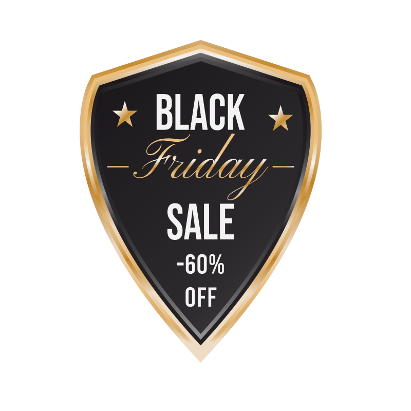 Black Friday Sale -60% Off