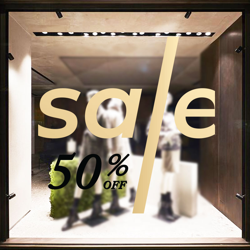 Sale 50% Off