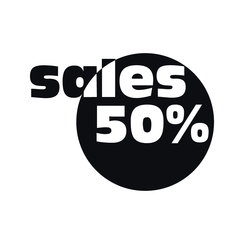 Sales 50%