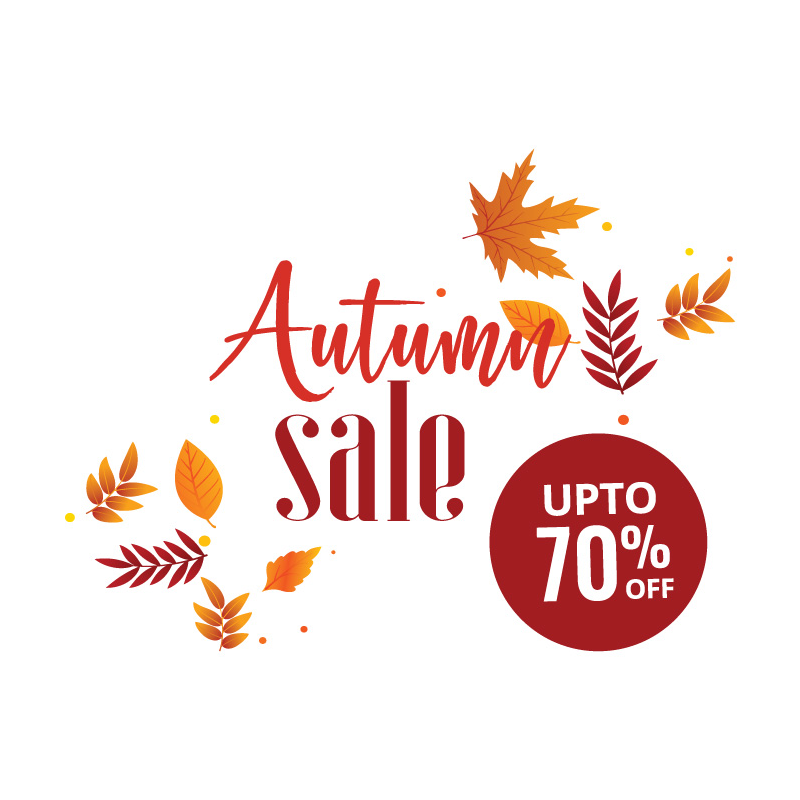 Autumn sale leaves