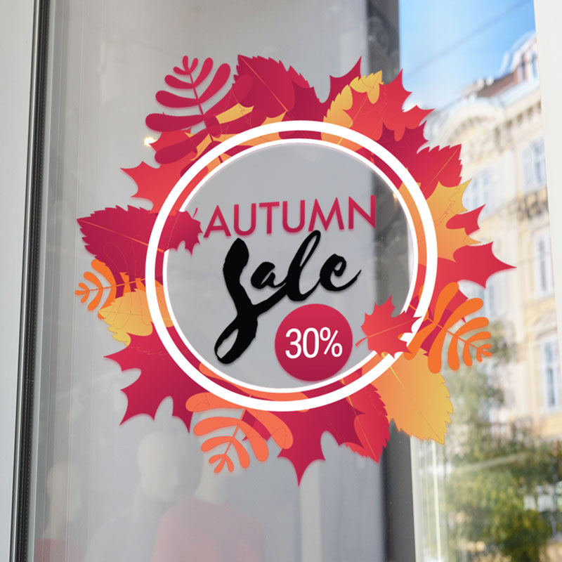 Autumn sale 30% στρογγυλό