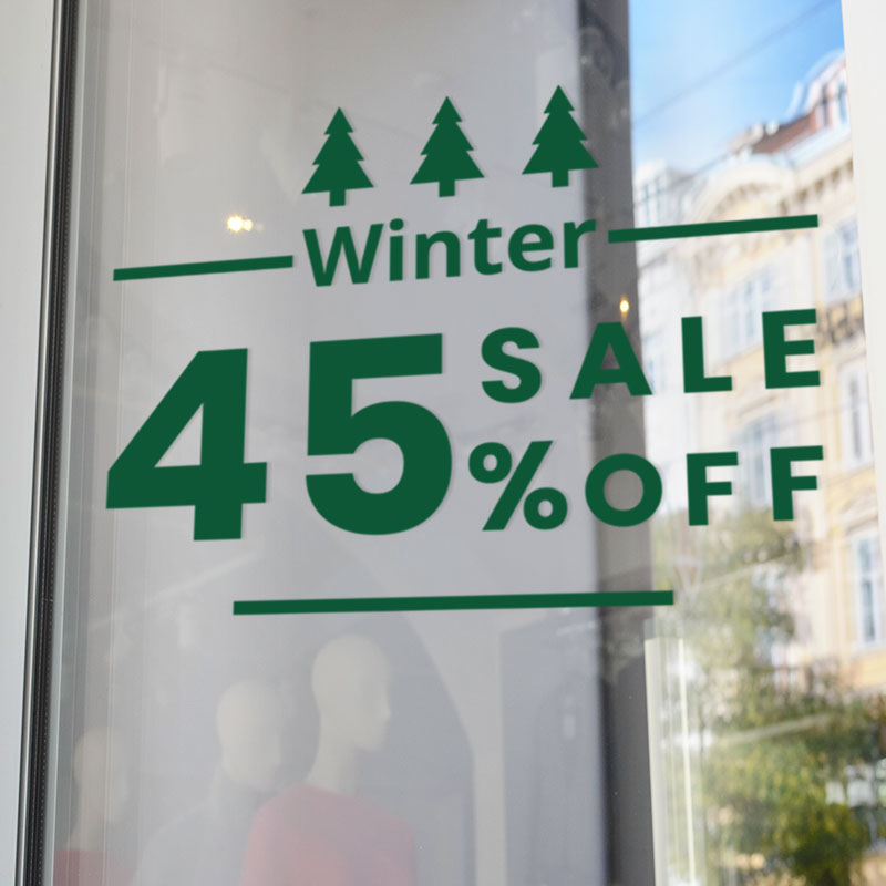 Πράσινο Winter Sale 45%