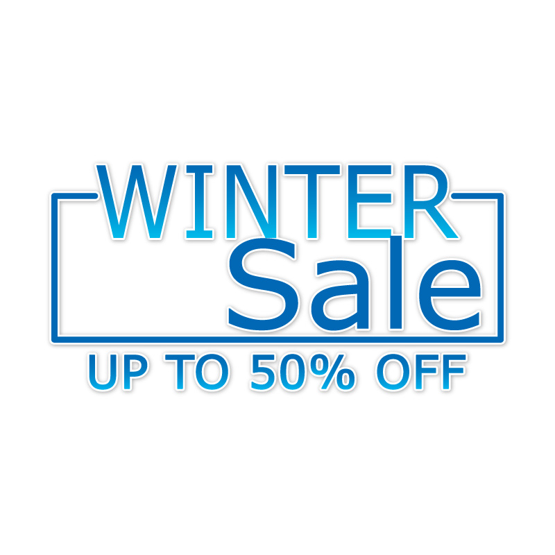 Blue Winter Sale 50%