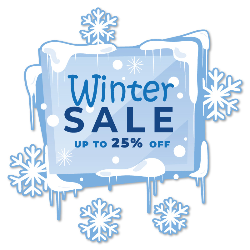Winter Sale up to 25%