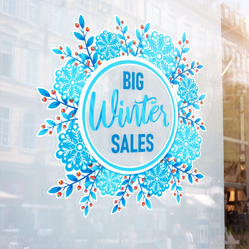 Μπλε Big Winter Sales
