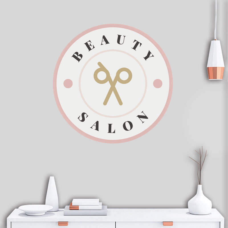 Αυτοκόλλητο Τοίχου - Beauty Salon