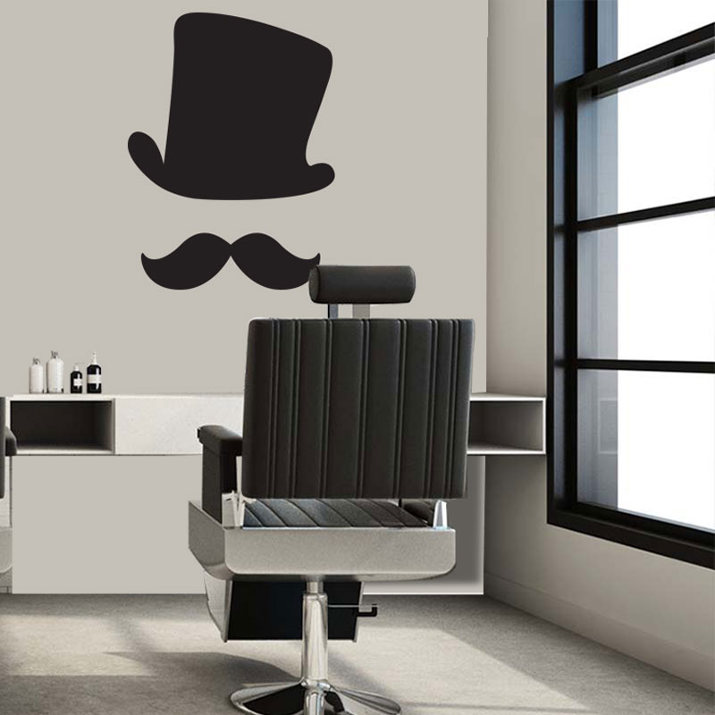 Αυτοκόλλητο Τοίχου - Mr. Moustache 