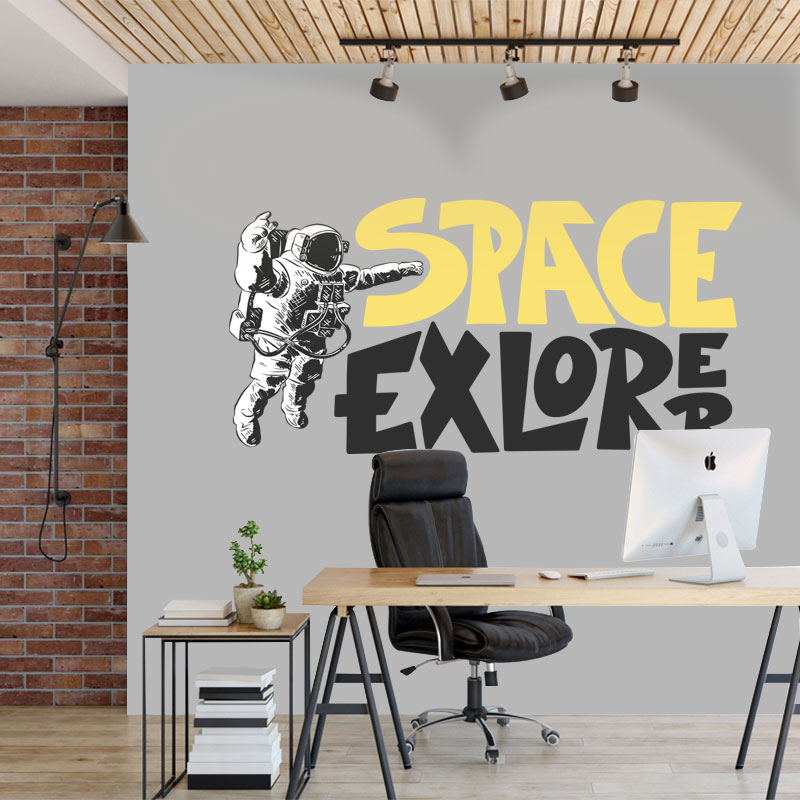 Αυτοκόλλητο Τοίχου - Space Explore