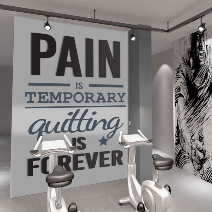 PAIN IS TEMPORARY