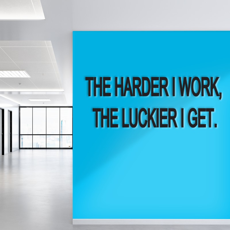 3D - The Harder I Work...