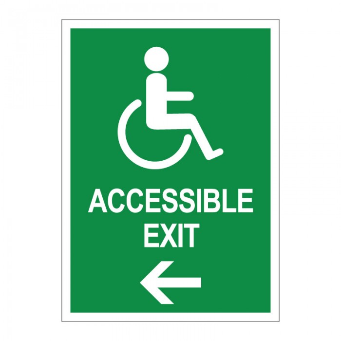 ACCESSIBLE EXIT - LEFT