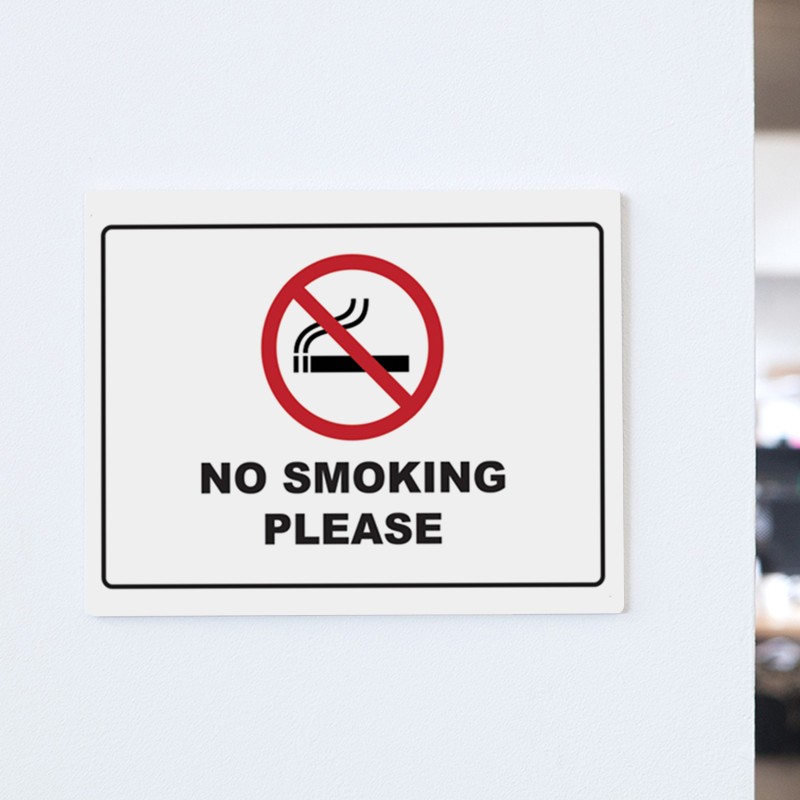 NO SMOKING PLEASE