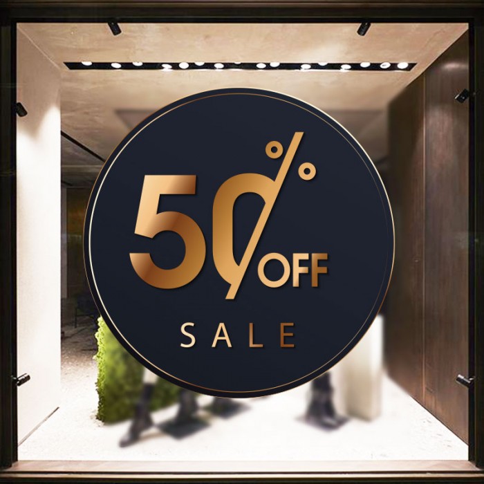 50% Off Sale