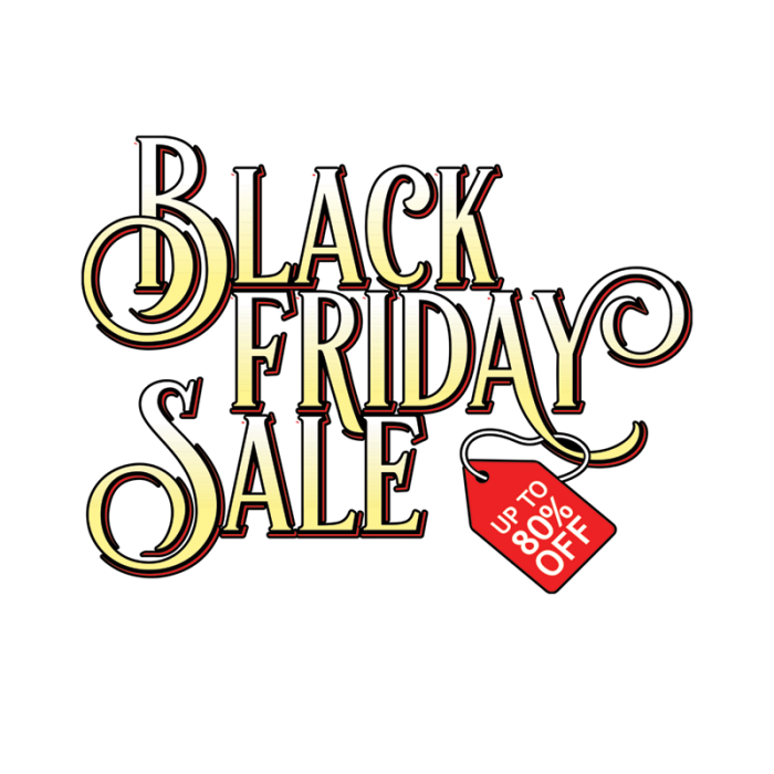 Black Friday Sale Καλλιγραφικό