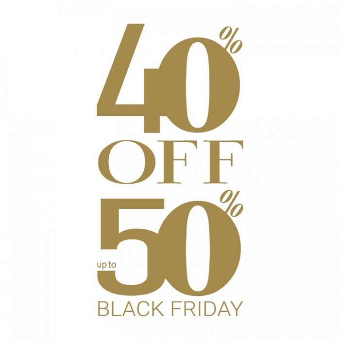 40% Off 50% Black Friday