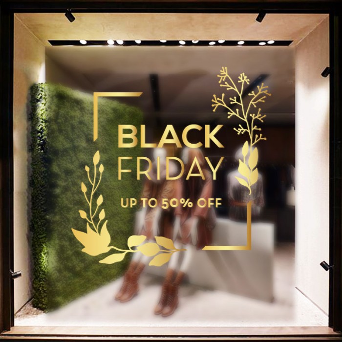 Black Friday - Flowers