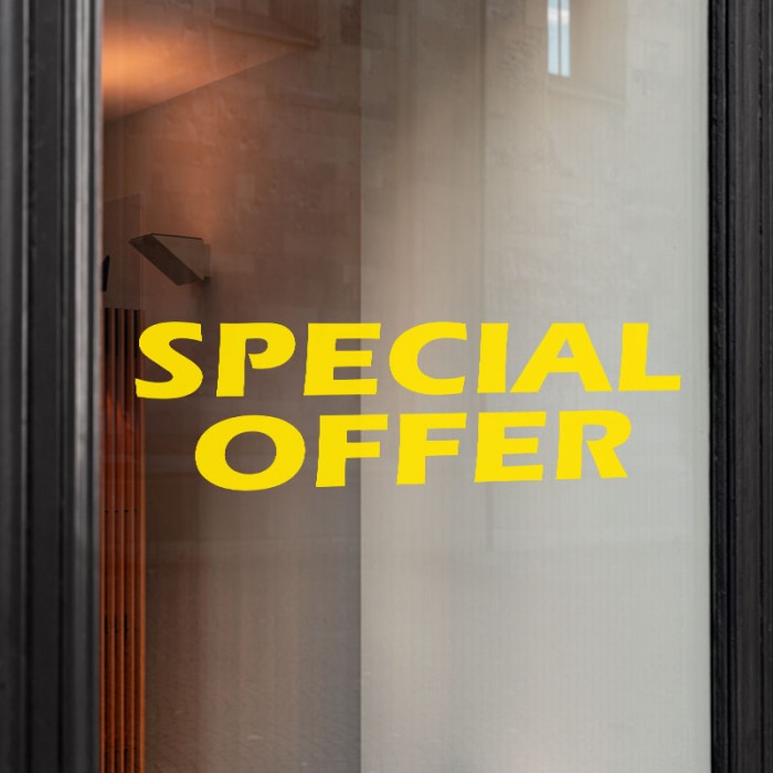 Special Offer 