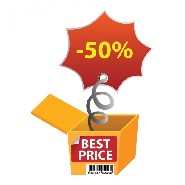 Best price -50%