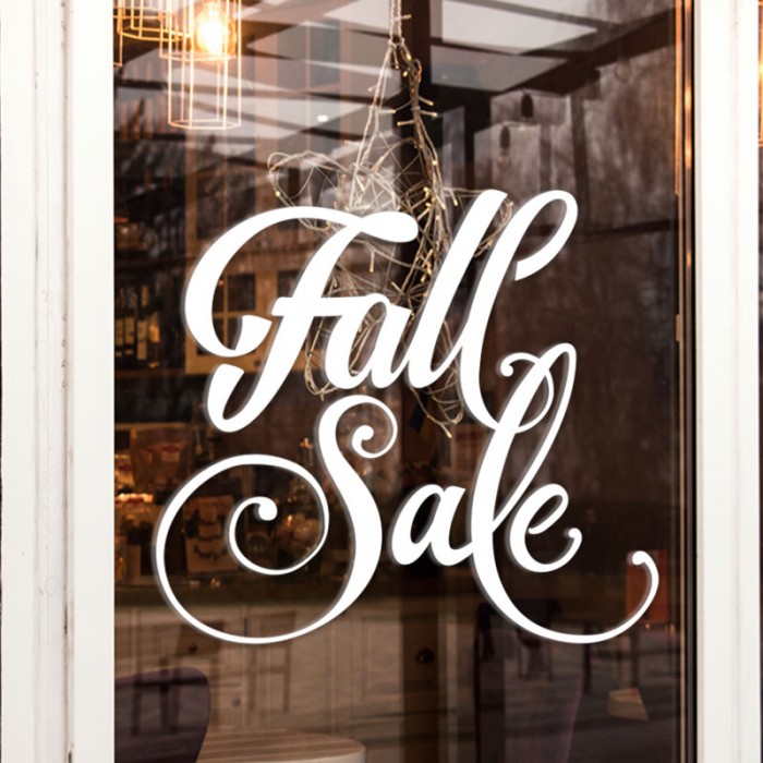 Fall sale