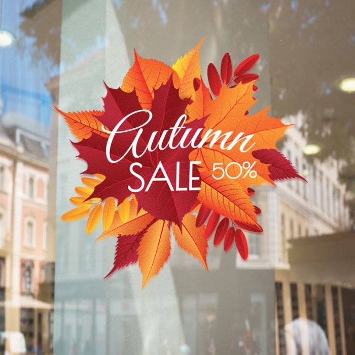 Autumn sale καλλιγραφικό