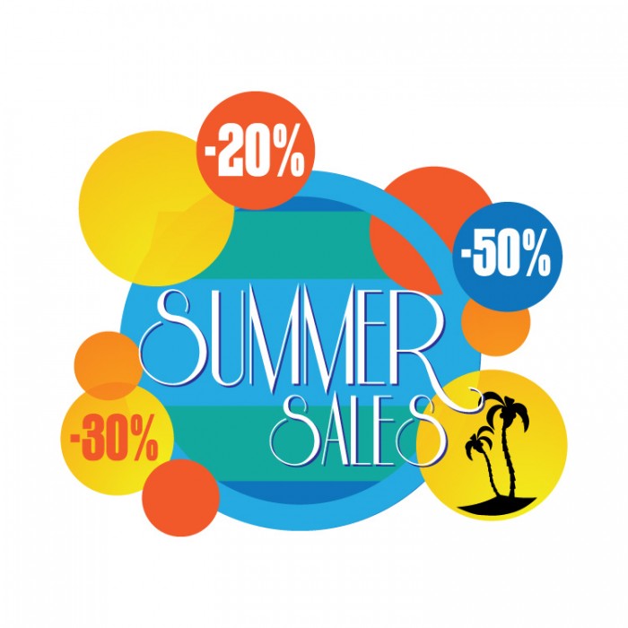 Summer sales bubbles