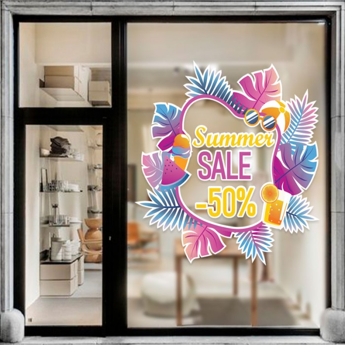 Summer Sale Μοβ Λουλούδια