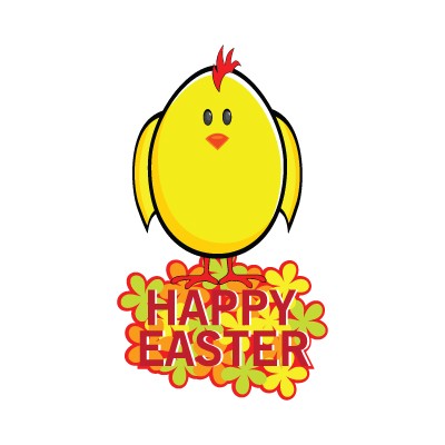 Happy Easter chick