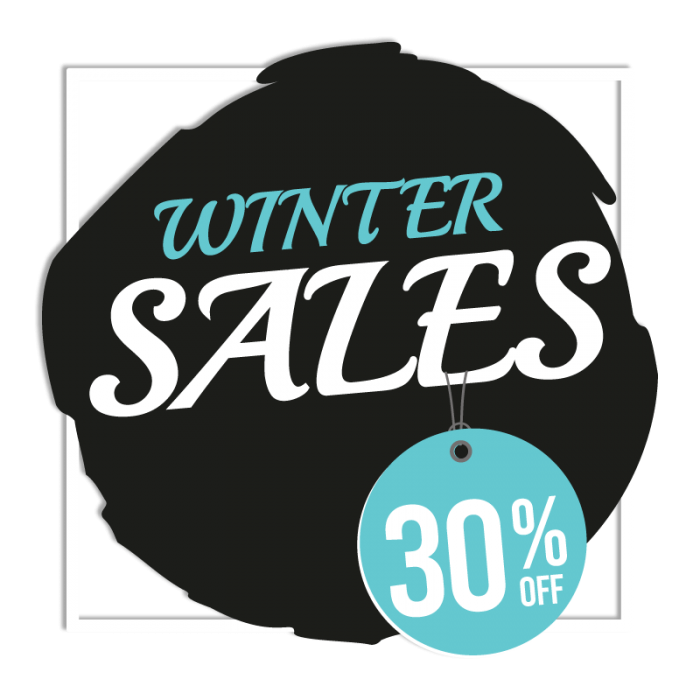 Μαύρο Winter Sales 30%