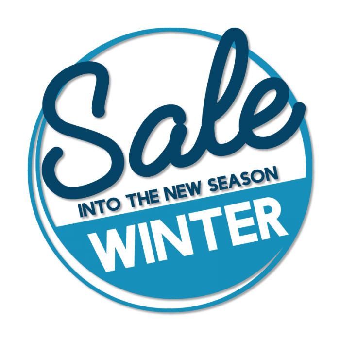 Sale Into the New Season