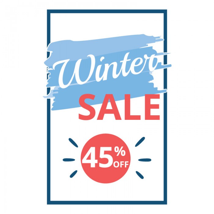 Winter Sale 45%