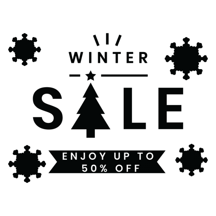 Winter Sale Enjoy up to 50%