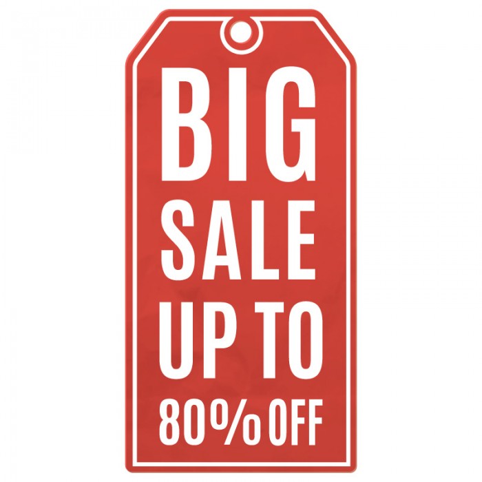 Κόκκινο Big Sale 80%