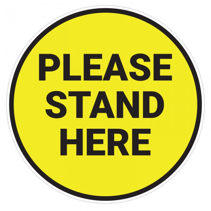 Please Stand Here