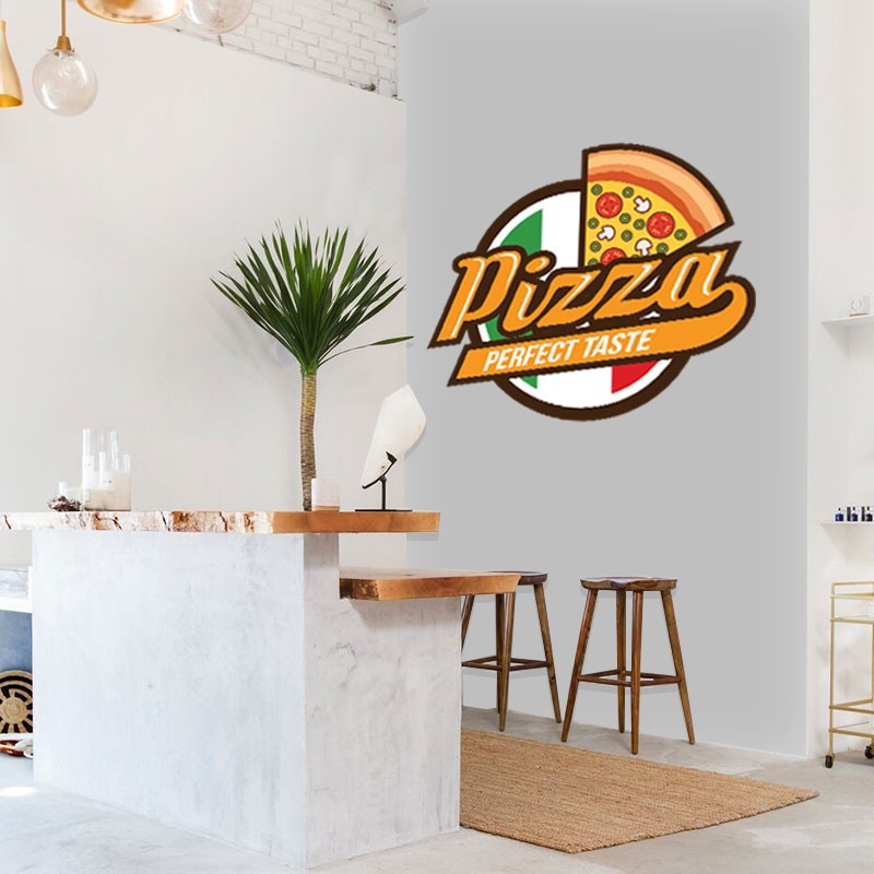 Αυτοκόλλητο Τοίχου - Pizza2