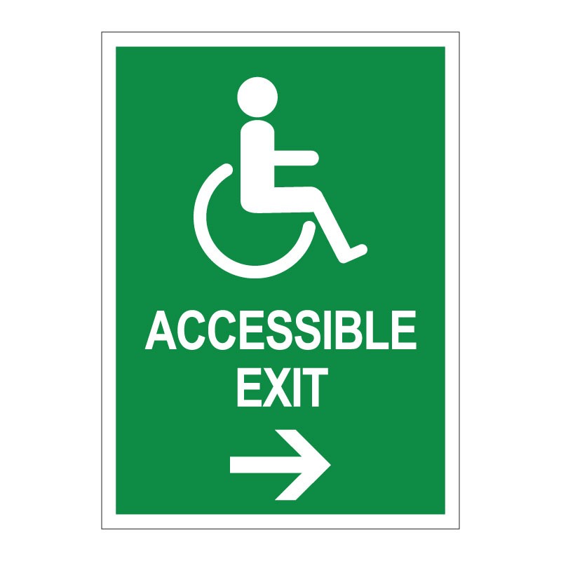 ACCESSIBLE EXIT - RIGHT