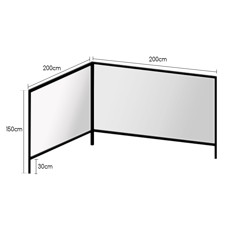 STAND Γ  200Χ150 (2 ΤΕΜΑΧΙΑ) |  plexiglass