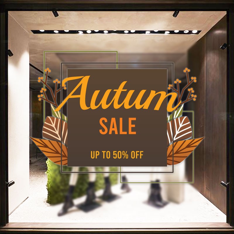 Autumn sale up to 50%