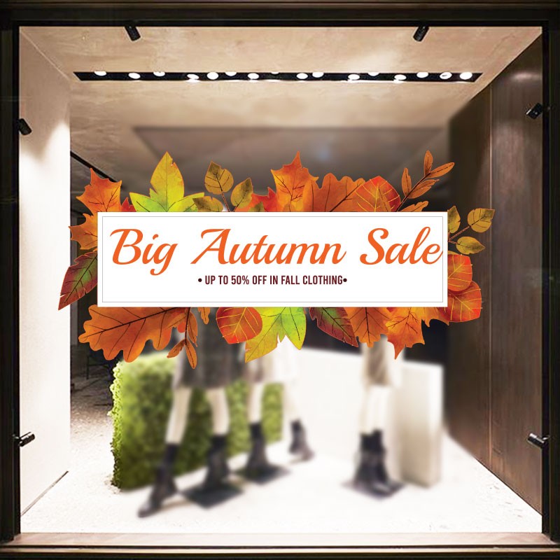 Big autumn sale