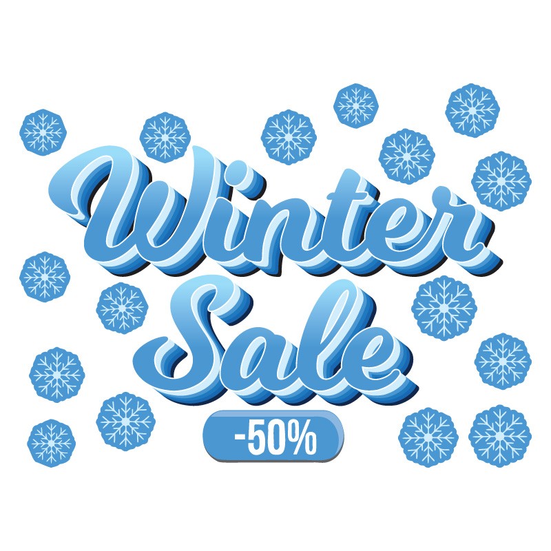 Μπλε 50% Winter Sale