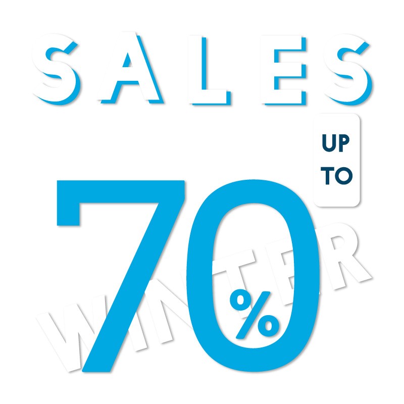 Μπλε Sales up to 70%