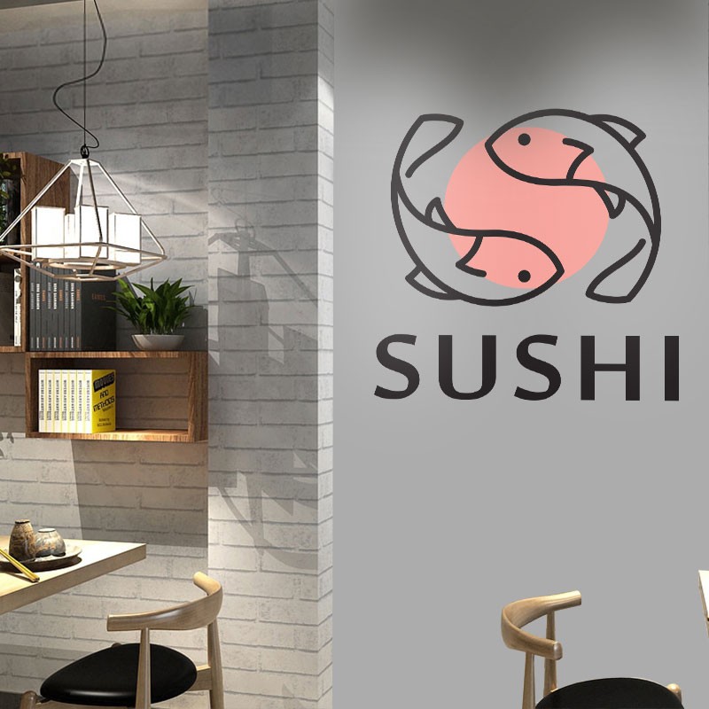 Αυτοκόλλητο Τοίχου - Sushi