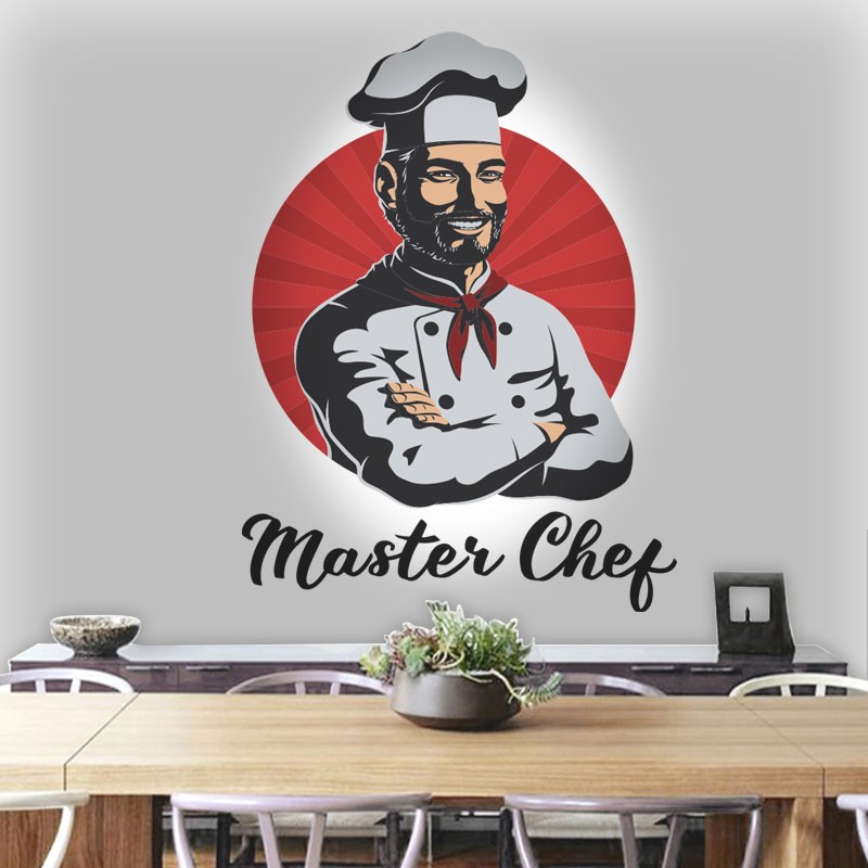 Αυτοκόλλητο Τοίχου - Master Chef