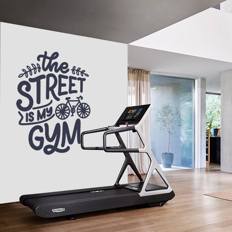 Αυτοκόλλητο Τοίχου - The Street is my Gym
