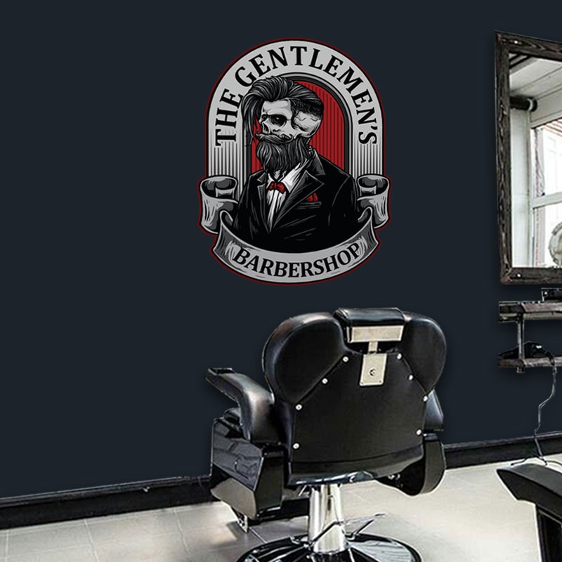 Αυτοκόλλητο Τοίχου - The Gentlemen's Barbershop