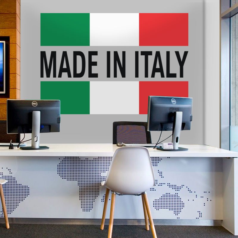 Αυτοκόλλητο Τοίχου - Made In Italy